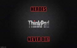 Lenovo ThinkPad Template Meme Template