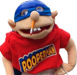 Poopermam Meme Template