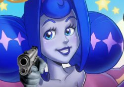 Princess Guinevere with Pistol Meme Template