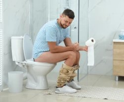Man pooping Meme Template
