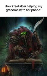 Tech priest support Meme Template