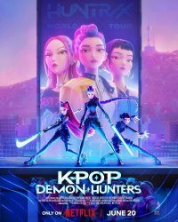 K Pop Demon Hunters Poster Meme Template