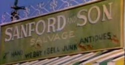 Sanford and Son Sign TV Meme Template
