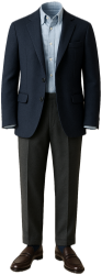 academic suit_transparent Meme Template