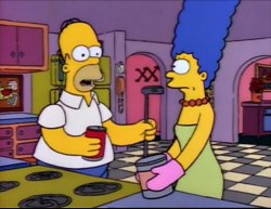 The Simpsons- Dead Putting Society Meme Template