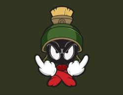 Marvin Martian bird Meme Template