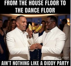Hakeem Jeffries Diddy Party Meme Template