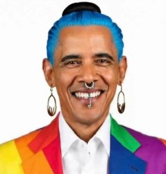 Obama goes Woke Meme Template