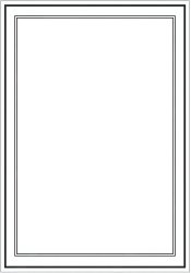 BSM White frame w/ black edges Meme Template