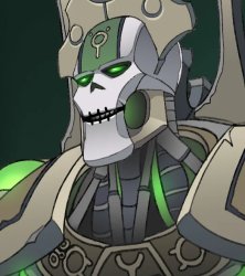 Chad necron Meme Template