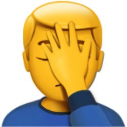 Facepalm Emoji Meme Template