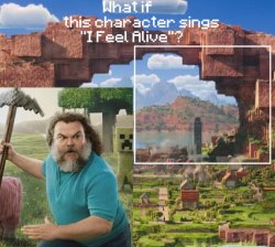 I Feel Alive Meme (Blank) Meme Template