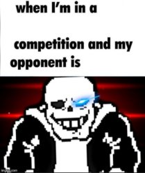 Competition sans Meme Template