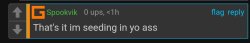 Groovik - I'm seeding in yo ass Meme Template