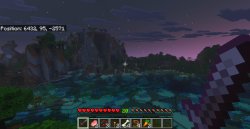 Pretty Minecraft Land Meme Template