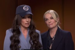 Pam Bondi Kristi Noem SNL Meme Template