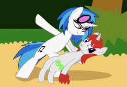 Colt L Money X Vinyl Scratch A Tropical Octav3 Animation Meme Template