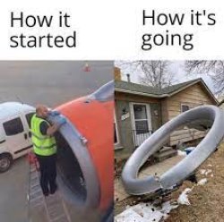 Duct tape aircraft Meme Template