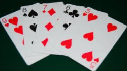 Poker Straight Meme Template