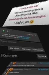 Nat gets cancer Meme Template