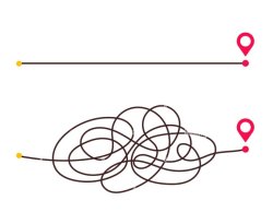 simple vs complex path Meme Template