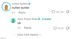 nutter butter Meme Template