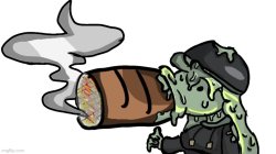 Mora smocking Meme Template