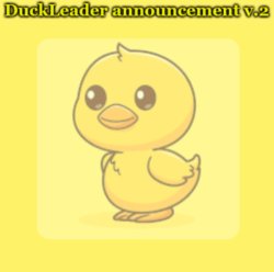 DuckLeader Announcement v.2 Meme Template