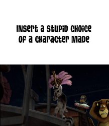 King Julien Facepalms at What Meme Template