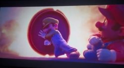 Luigi Shields Mario Meme Template