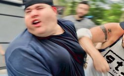 Punching FistBehindACamera Meme Template