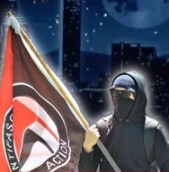 Antifa asshole Meme Template