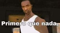 primero que nada Meme Template