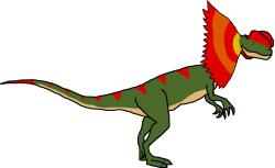 Male Dilophosaurus Kingii 2 (Paleoverse + EOIverse) Meme Template