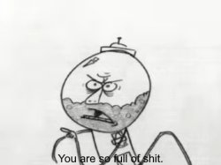 You are so full of s**t (2 in the AM PM) Meme Template