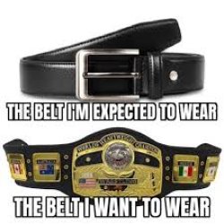 Championship Belt Meme Template