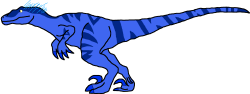 Male Velociraptor Variant B (Paleoverse + EOIverse) Meme Template
