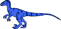 Female Velociraptor Variant B (Paleoverse + EOIverse) Meme Template