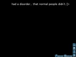 X had a disorde... that normal people didn't. Meme Template