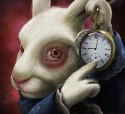 Rabbit clock Meme Template