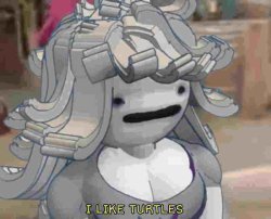 Claire likes turtles Meme Template