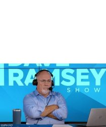Dave Ramsey Crossed Meme Template