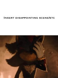 Shadow facepalms at what Meme Template