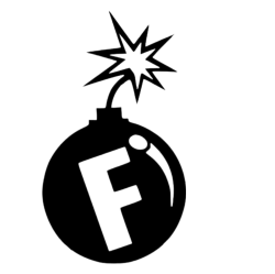 BSM PNG F bomb black only Meme Template