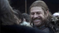 Ned Stark Laughing - That face you make Meme Template