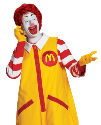 Donald McRonald Meme Template