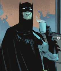 Coffee Batman Meme Template