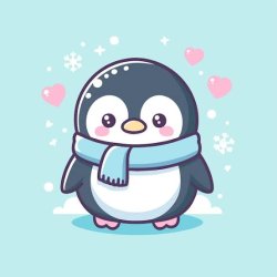 Penguin with a pew pew Meme Template