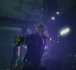 DMC Vergil Beowulf Charged Meme Template