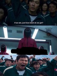 If we win, just how much do we get? blank Meme Template